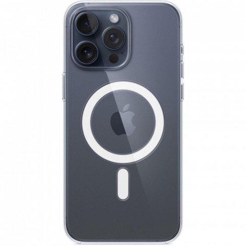 Чохол-накладка Apple iPhone 15 Pro Max Clear Case with MagSafe (MT233) (OEM) Купити в Україні