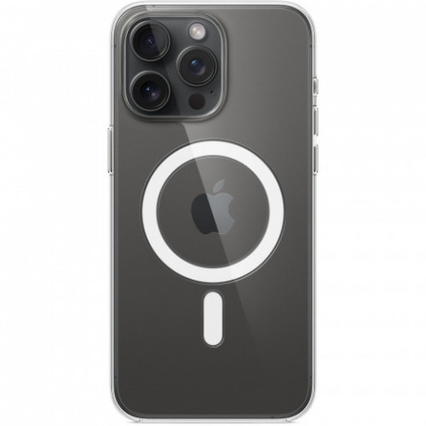 Чохол-накладка Apple iPhone 15 Pro Max Clear Case with MagSafe (MT233) (OEM) Купити в Україні