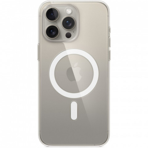 Чохол-накладка Apple iPhone 15 Pro Max Clear Case with MagSafe (MT233) (OEM) Купити в Україні