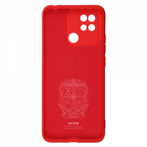 Чохол ArmorStandart ICON для Xiaomi Redmi 10C Camera cover Red (ARM61312)