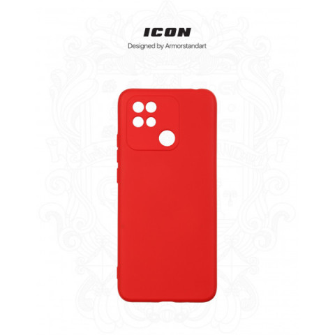 Чохол ArmorStandart ICON для Xiaomi Redmi 10C Camera cover Red (ARM61312)
