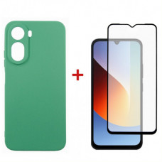Чохол-накладка Dengos Soft для Xiaomi Redmi A7 Pro Mint (DG-KM-203) + захисне скло