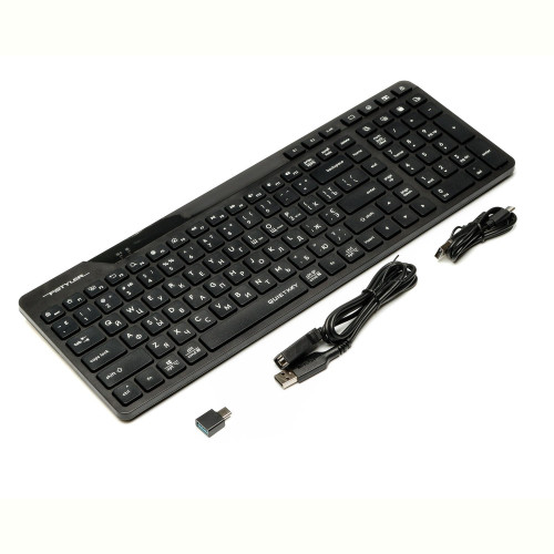Клавіатура бездротова A4Tech FBK27C AS Black