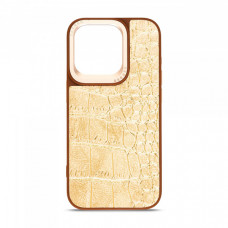 Чохол Harder Crocosaur для Apple iPhone 15 Pro Beige (ARM76703)