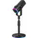 Мікрофон динамічний Fifine AM8PROS XLR/USB Black Купити в Україні