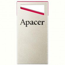 Флеш-накопичувач USB 16GB Apacer AH112 Gold/Red (AP16GAH112R-1)