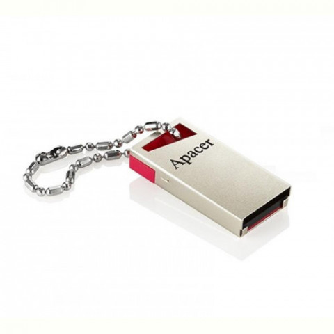 Флеш-накопичувач USB 16GB Apacer AH112 Gold/Red (AP16GAH112R-1)