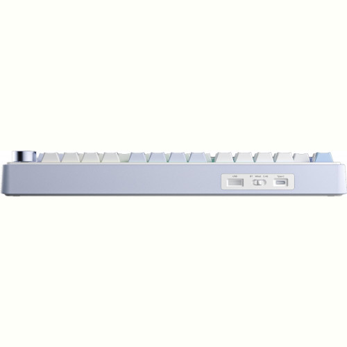 Клавіатура бездротова Aula F75 Gasket Greywood V3 Blue (6948391208633)
