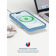Чохол ArmorStandart ICON2 MagSafe для Apple iPhone 15 Light Blue (ARM77012)