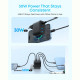Мережевий зарядний пристрій Anker Zolo Charger 50W, 2xUSB-C, 2xUSB-A, Black (A121EG11)