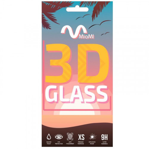 Захисне скло Miami для Samsung Galaxy A02 SM-A022 Black, 0.33mm, 3D (00000014203)