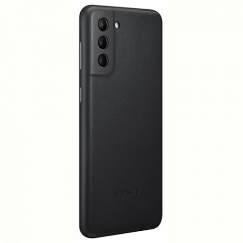 Чохол-накладка Samsung Leather Cover для Samsung Galaxy S21+ SM-G996 Black (EF-VG996LBEGRU)