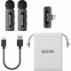 Бездротовий петличний мікрофон BOYA BY-V20 Type-C Black Купити в Україні