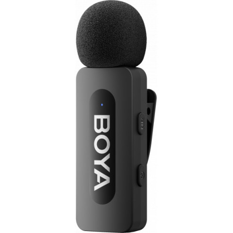 Бездротовий петличний мікрофон BOYA BY-V20 Type-C Black Купити в Україні