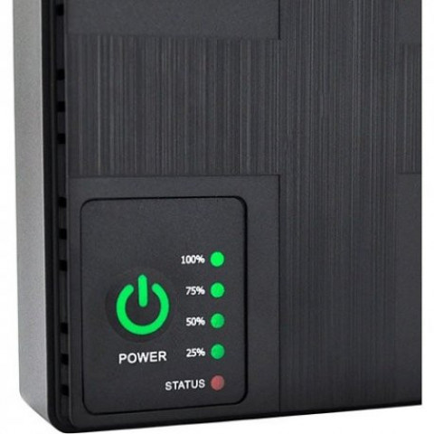 Джерело автономного живлення 10400mAh Black (DC1018P)