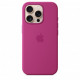 Чохол Apple iPhone 16 Pro Silicone Case with MagSafe Fuchsia (MYYN3)