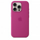 Чохол Apple iPhone 16 Pro Silicone Case with MagSafe Fuchsia (MYYN3)