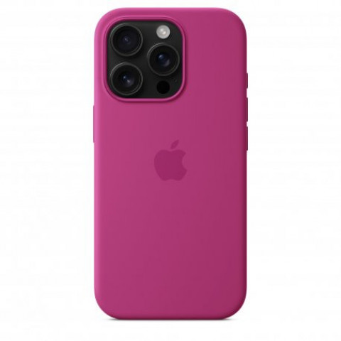 Чохол Apple iPhone 16 Pro Silicone Case with MagSafe Fuchsia (MYYN3)
