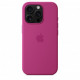 Чохол Apple iPhone 16 Pro Silicone Case with MagSafe Fuchsia (MYYN3)