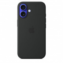 Чохол Apple iPhone 16 Silicone Case with MagSafe Black (MYY13)