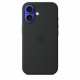 Чохол Apple iPhone 16 Silicone Case with MagSafe Black (MYY13)