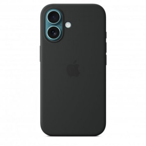 Чохол Apple iPhone 16 Silicone Case with MagSafe Black (MYY13)