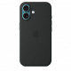 Чохол Apple iPhone 16 Silicone Case with MagSafe Black (MYY13)