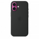Чохол Apple iPhone 16 Silicone Case with MagSafe Black (MYY13)