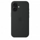 Чохол Apple iPhone 16 Silicone Case with MagSafe Black (MYY13)