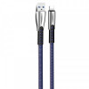 Кабель ColorWay USB-Lightning, 2.4А, 1м, Blue (CW-CBUL010-BL)