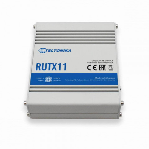 Бездротовий маршрутизатор Teltonika RUTX11 (RUTX11000000)