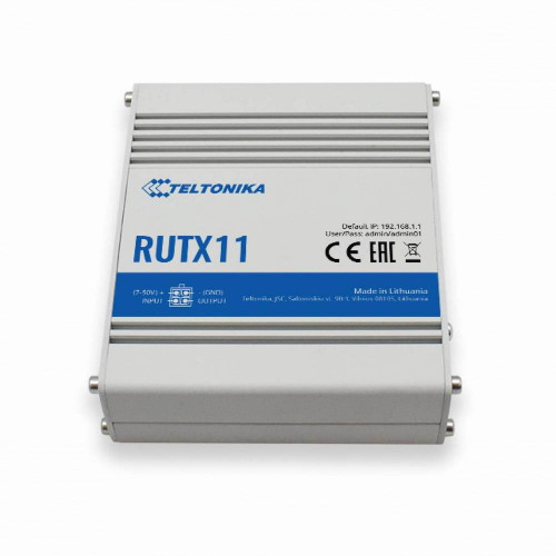 Бездротовий маршрутизатор Teltonika RUTX11 (RUTX11000000)