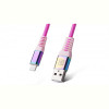 Кабель REAL-EL Rainbow USB-Lightning 1m (4743304104703)