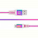 Кабель REAL-EL Rainbow USB-Lightning 1m (4743304104703)