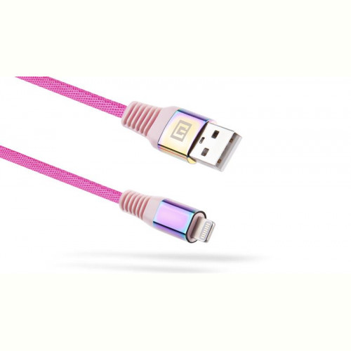 Кабель REAL-EL Rainbow USB-Lightning 1m (4743304104703)