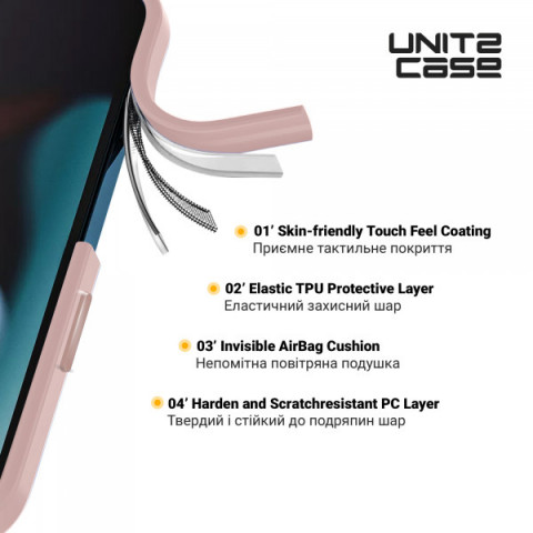 Чохол ArmorStandart UNIT2 для Google Pixel 9 Pro XL Pink (ARM80909)