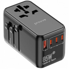 Універсальний адаптер Proove Trip 85W black