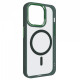 Чохол ArmorStandart Unit MagSafe для Apple iPhone 13 Pro Dark Green (ARM66941)