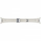 Ремінець Samsung D-Buckle Hybrid Eco-Leather Band для Samsung Galaxy (20mm, S/M) / Watch 4 / Watch 5 / Watch 6 Cream (ET-SHR93SUEGEU)