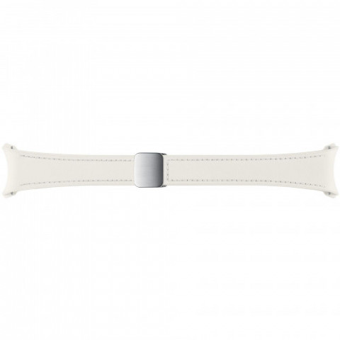 Ремінець Samsung D-Buckle Hybrid Eco-Leather Band для Samsung Galaxy (20mm, S/M) / Watch 4 / Watch 5 / Watch 6 Cream (ET-SHR93SUEGEU)