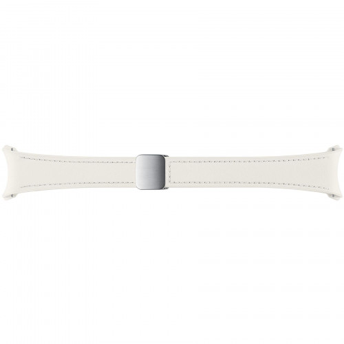 Ремінець Samsung D-Buckle Hybrid Eco-Leather Band для Samsung Galaxy (20mm, S/M) / Watch 4 / Watch 5 / Watch 6 Cream (ET-SHR93SUEGEU)