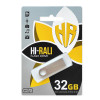 Флеш-накопичувач USB 32GB Hi-Rali Shuttle Series Silver (HI-32GBSHSL)