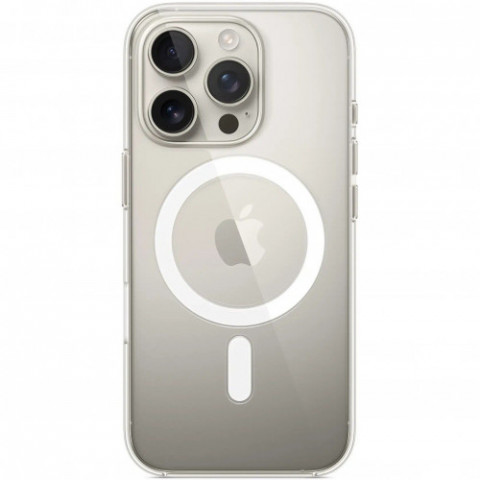 Чохол-накладка Apple Clear Case with MagSafe для Apple iPhone 16 Pro Transparent (MA7E4)