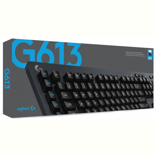 Клавіатура бездротова Logitech G613 (920-008393) Black USB/Bluetooth