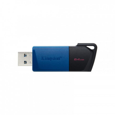 Флеш-накопичувач USB3.2 2x64GB Kingston DataTraveler Exodia M Black/Blue (DTXM/64GB-2P)