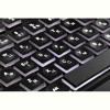 Клавіатура 2E KS120 White Backlight EN/UK Black (2E-KS120UB_UA)