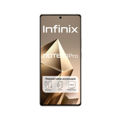Смартфон Infinix Note 50 Pro X6855 12/256GB Titanium Grey
