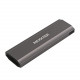 Зовнішня кишеня Maxxter M.2 NVMe PCIe, USB 3.1 Type-C Gen2, Metal, Black (EHDE-2280S-02)