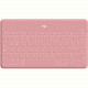 Клавiатура Logitech Keys-To-Go Blush Pink (920-010059)