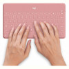 Клавiатура Logitech Keys-To-Go Blush Pink (920-010059)